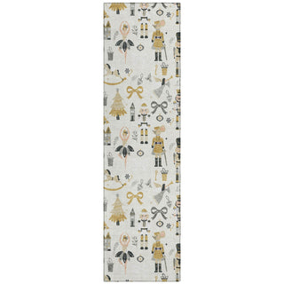 Dalyn Wonderland WN35 Ivory Machine Washable Area Rug Runner Main Image