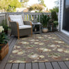 Dalyn Wonderland WN36 Taupe Machine Washable Area Rug Outdoor Lifestyle Image Feature