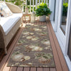 Dalyn Wonderland WN36 Taupe Machine Washable Area Rug Runner Outdoor Lifestyle Image Feature