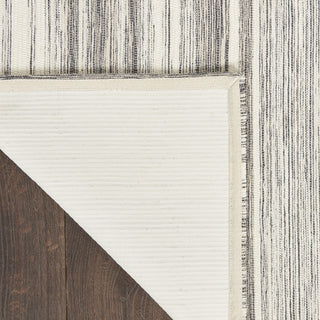 Nourison Lake WNC01 Gray Area Rug by Nicole Curtis Corner Image