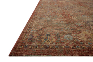 Loloi Winchester WNC-01 Rust / Multi Area Rug Corner Image
