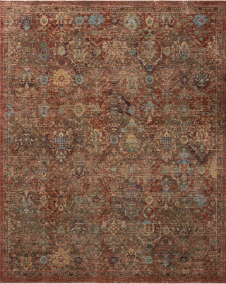 Loloi Winchester WNC-01 Rust / Multi Area Rug main image