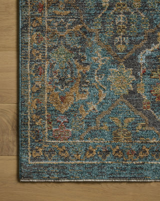 Loloi Winchester WNC-01 Blue Area Rug Corner Image