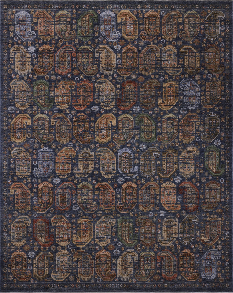 Loloi Winchester WNC-04 Navy / Multi Area Rug main image