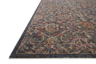 Loloi Winchester WNC-06 Denim / Sunset Area Rug Corner Image