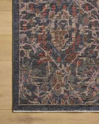 Loloi Winchester WNC-06 Denim / Sunset Area Rug Corner Image