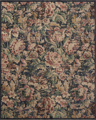 Loloi Winchester WNC-07 Midnight / Blush Area Rug main image