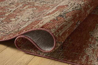 Loloi Winchester WNC-09 Brick / Beige Area Rug Pile Image