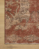Loloi Winchester WNC-09 Brick / Beige Area Rug Corner Image