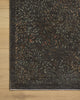 Loloi Winchester WNC-12 Ink / Forest Area Rug Corner Image