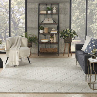 Nourison Wool Haven WOH01 Grey Area Rug Swatch Image