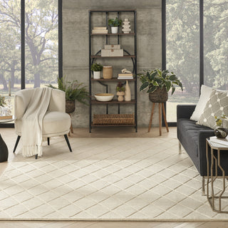 Nourison Wool Haven WOH01 Ivory Area Rug Swatch Image