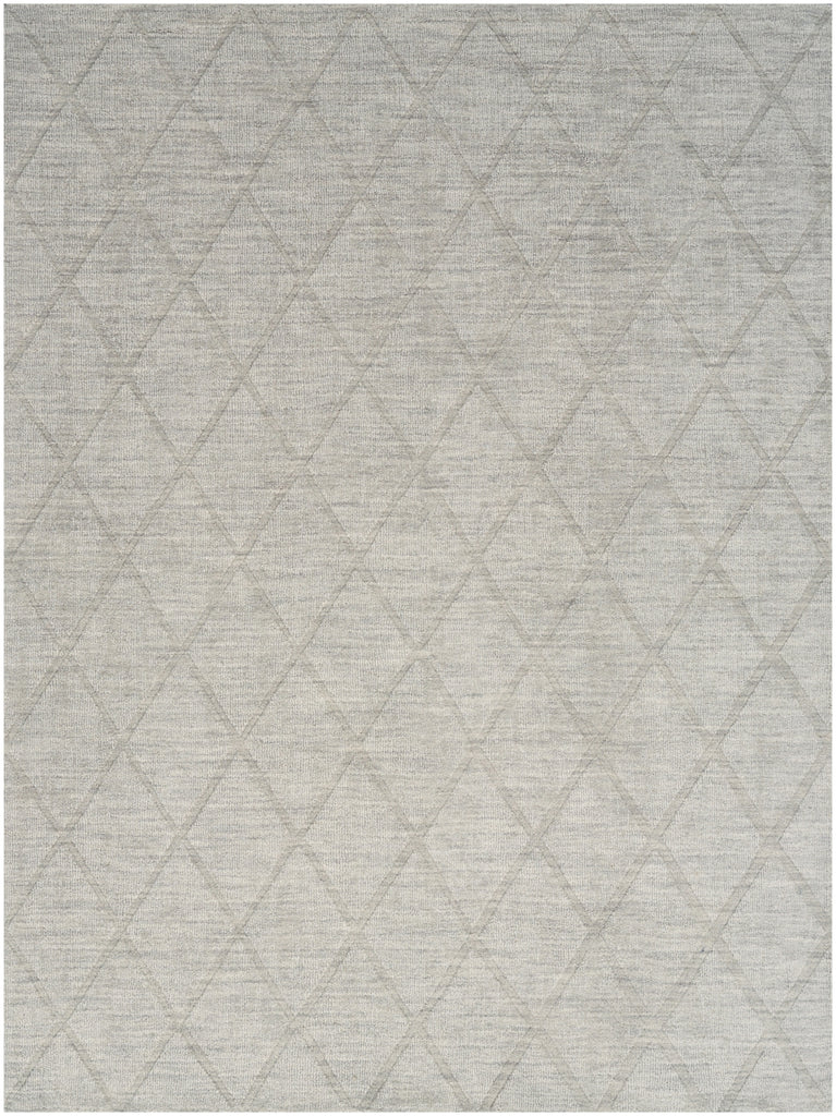Nourison Wool Haven WOH01 Grey Area Rug main image