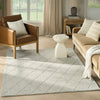 Nourison Wool Haven WOH01 Grey Area Rug Corner Image