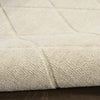 Nourison Wool Haven WOH01 Ivory Area Rug Corner Image