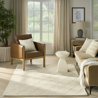 Nourison Wool Haven WOH01 Ivory Area Rug Room Image Feature