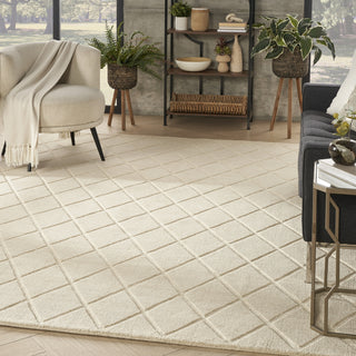 Nourison Wool Haven WOH01 Ivory Area Rug Corner Image