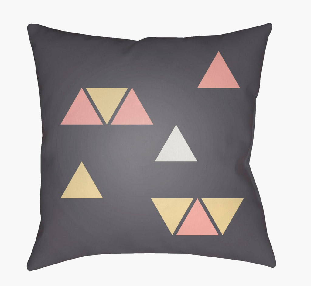 Livabliss Triangles WRAN-012 Charcoal main image