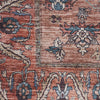 Nourison Brilliance Machine Washable WSB03 Rust Multicolor Area Rug Swatch Image