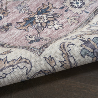Nourison Brilliance Machine Washable WSB03 Beige Multicolor Area Rug by Home Corner Image