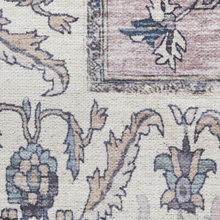 Nourison Brilliance Machine Washable WSB03 Beige Multicolor Area Rug by Home Swatch Image