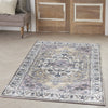Nourison Brilliance Machine Washable WSB03 Beige Multicolor Area Rug by Home Corner Image