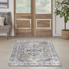 Nourison Brilliance Machine Washable WSB03 Beige Multicolor Area Rug by Home Room Image Feature