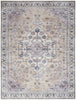 Nourison Brilliance Machine Washable WSB03 Beige Multicolor Area Rug by Home Main Image