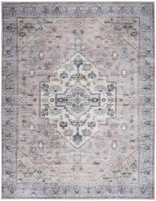 Nourison Brilliance Machine Washable WSB03 Blush Area Rug by Home Main Image