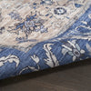 Nourison Brilliance Machine Washable WSB03 Denim Area Rug by Home Corner Image