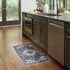Nourison Brilliance Machine Washable WSB03 Denim Area Rug by Home Corner Image
