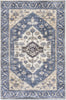 Nourison Brilliance Machine Washable WSB03 Denim Area Rug by Home Main Image