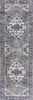 Nourison Brilliance Machine Washable WSB03 Teal Blue Area Rug by Home Main Image