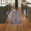 Nourison Brilliance Machine Washable WSB05 Ivory/Brick Area Rug by Home Room Scene 4