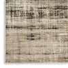 Nourison Washable Decor WSD08 Ivory Mocha Area Rug Corner Image