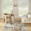 Nourison Washable Decor WSD09 Blue Area Rug Swatch Image