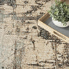 Nourison Washable Decor WSD09 Blue Area Rug Texture Image