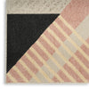 Nourison Washable Decor WSD10 Multicolor Area Rug Corner Image