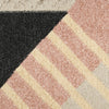 Nourison Washable Decor WSD10 Multicolor Area Rug Corner Image