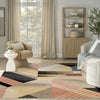 Nourison Washable Decor WSD10 Multicolor Area Rug Swatch Image