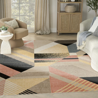 Nourison Washable Decor WSD10 Multicolor Area Rug 
