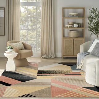 Nourison Washable Decor WSD10 Multicolor Area Rug 