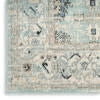 Nourison Washable Decor WSD12 Blue Taupe Area Rug 