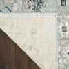 Nourison Washable Decor WSD12 Blue Taupe Area Rug 