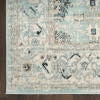 Nourison Washable Decor WSD12 Blue Taupe Area Rug 
