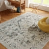 Nourison Washable Decor WSD12 Blue Taupe Area Rug 