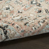Nourison Washable Decor WSD13 Peach Area Rug Detail Image