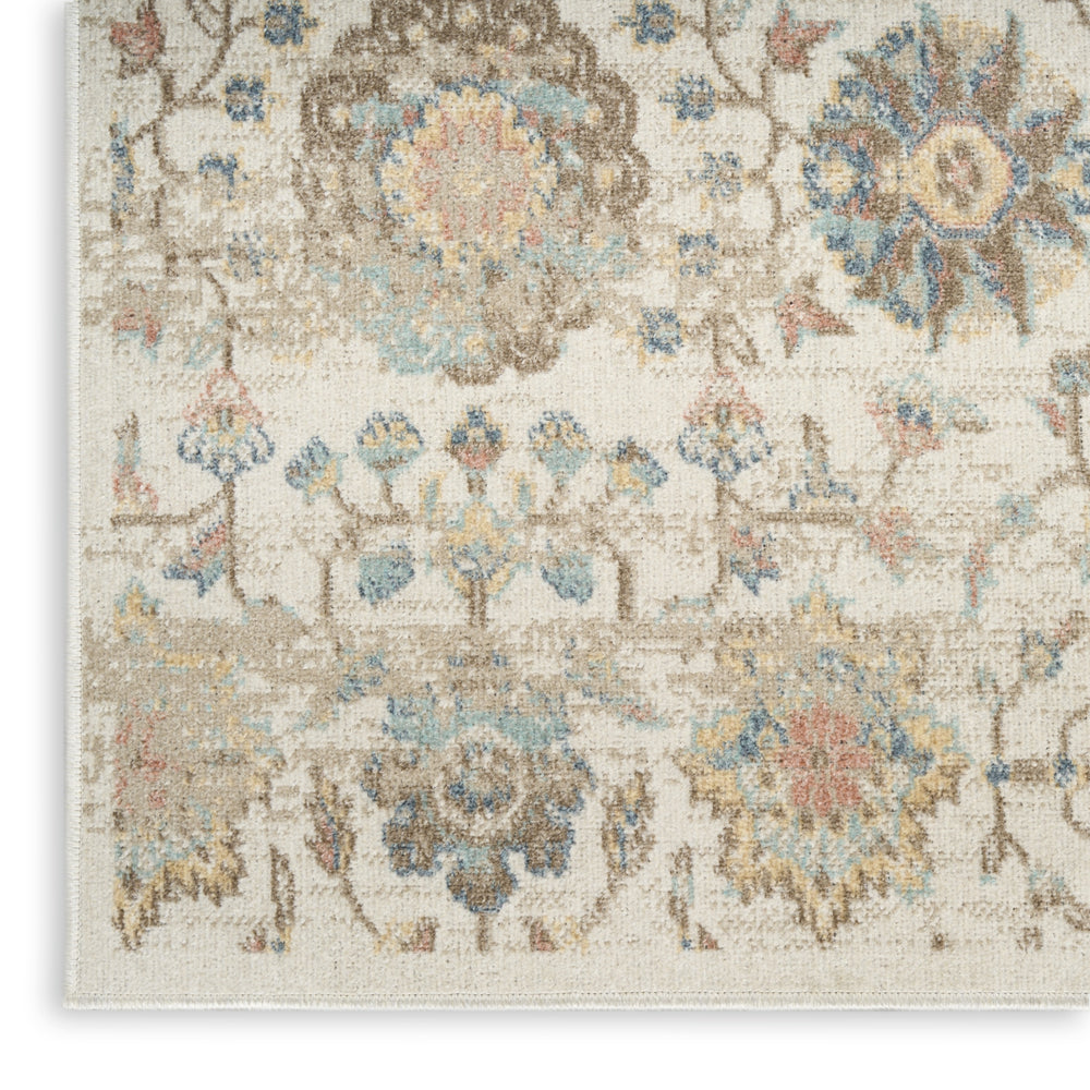 Nourison Washable Decor WSD14 Beige Area Rug