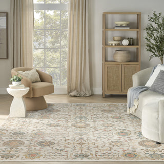 Nourison Washable Decor WSD14 Beige Area Rug Swatch Image