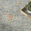 Nourison Washable Decor WSD14 Blue Area Rug Texture Image